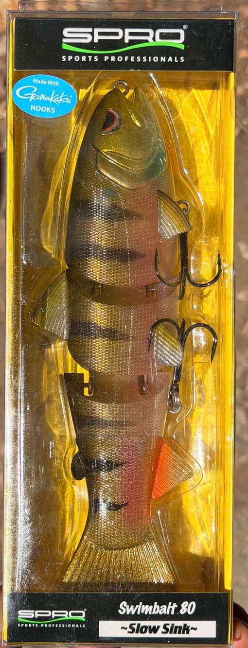 SPRO Swimbait 80 Slow Sink Blue Gill